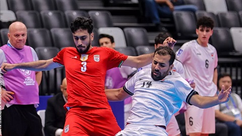  Iran lần thứ 16 vào chung kết futsal châu Á sau màn ngược dòng trước Iraq